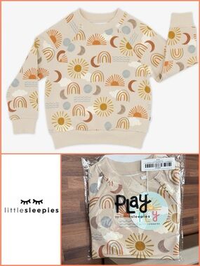 ☀️Little Sleepies Desert Sunrise Crewneck Sweatshirt 2T